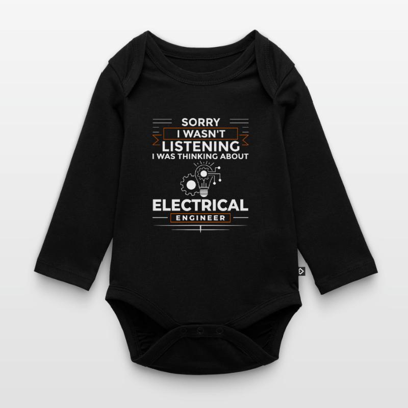 Electrical Engineering Engineer Research Development Organic Longsleeve Baby Bodysuit