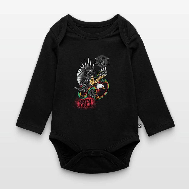 Falcon Sharp objects Falconry Eagle Goshawk Falk Organic Longsleeve Baby Bodysuit