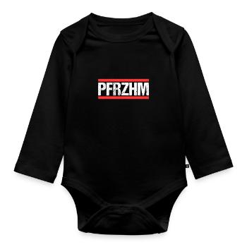 Pforzheimerin Pforzheimer Pforzheim - Baby Bio-Langarm-Body - Schwarz - Vorne