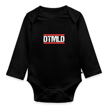 Detmolderin Detmolder Detmold - Baby Bio-Langarm-Body - Schwarz - Vorne