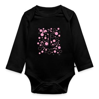 Anker - Baby Bio-Langarm-Body - Schwarz - Vorne