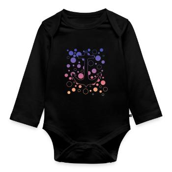 Anker - Baby Bio-Langarm-Body - Schwarz - Vorne