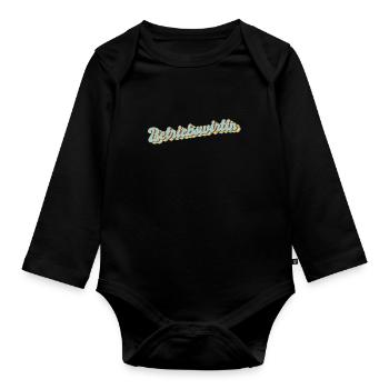 BWL Abschluss-Geschenk Betriebswirtin - Baby Bio-Langarm-Body - Schwarz - Vorne