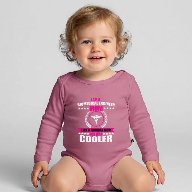 Resources for BBiomedical Engineering Students Organic Longsleeve Baby Bodysuit
