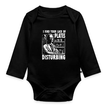 Microbiologist Microbiology Lab Staph Biology - Baby Bio-Langarm-Body - Schwarz - Vorne
