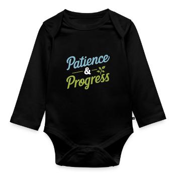Sonderpädagogik-lehrer „sped Teacher Inclusion“ - Organic Longsleeve Baby Bodysuit - black - Front