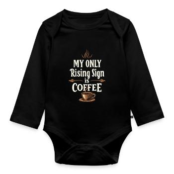 Astrology Skeptic: Critical Thinking - Organic Longsleeve Baby Bodysuit - black - Front
