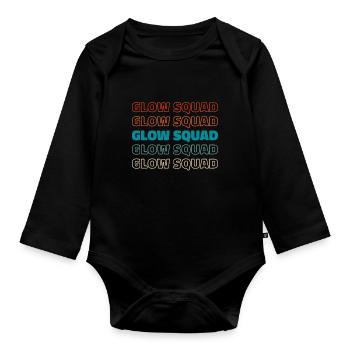 Baumeister Kader - Baby Bio-Langarm-Body - Schwarz - Vorne