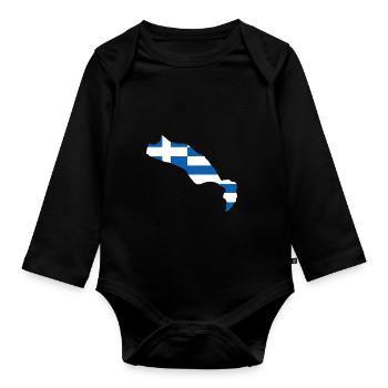 Kos - Baby Bio-Langarm-Body - Schwarz - Vorne