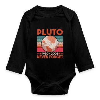 Astronomie Astrophysik Universum Spruch Geschenk - Baby Bio-Langarm-Body - Schwarz - Vorne