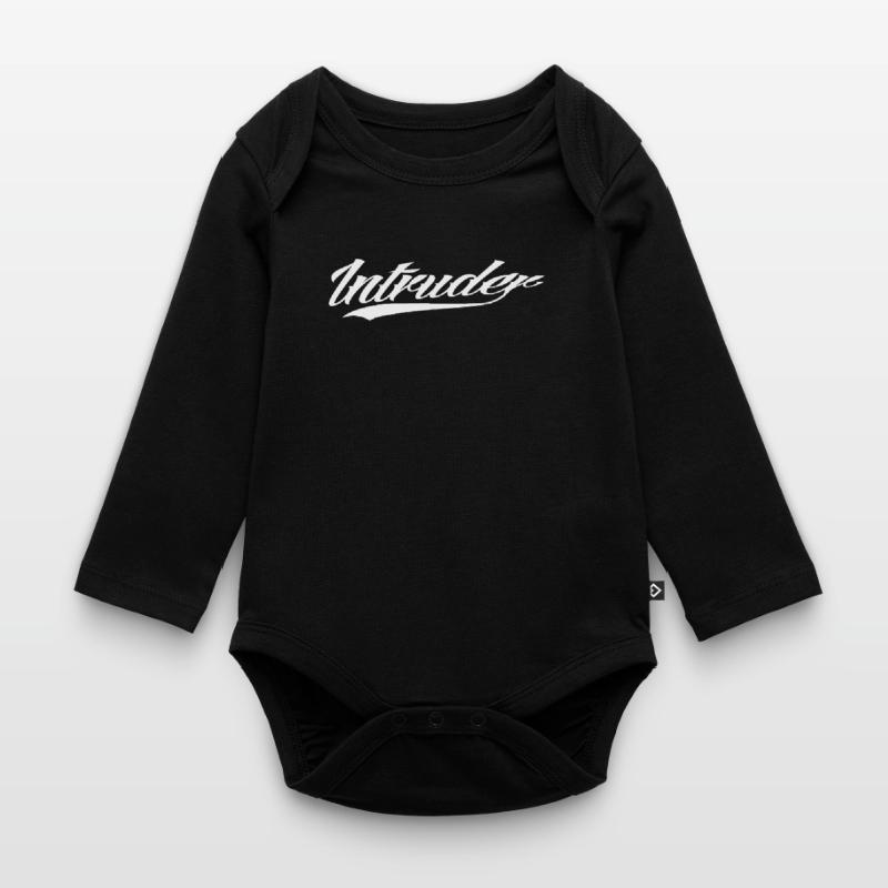 intruder hacker eindringling clan sticker computer Baby Bio-Langarm-Body