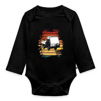 Multicar M25 Multicar New Multricar Trucks - Organic Longsleeve Baby Bodysuit - black - Front