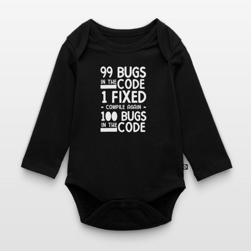 Software Ingenieur Informatiker Programmierer Baby Bio-Langarm-Body
