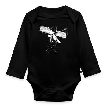 Zimmermann - Baby Bio-Langarm-Body - Schwarz - Vorne