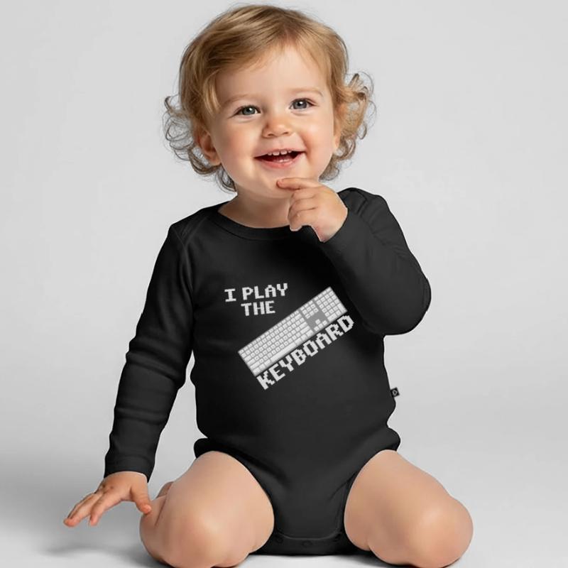 Nerd IT Geek Informatiker Programmierer Geschenk Baby Bio-Langarm-Body
