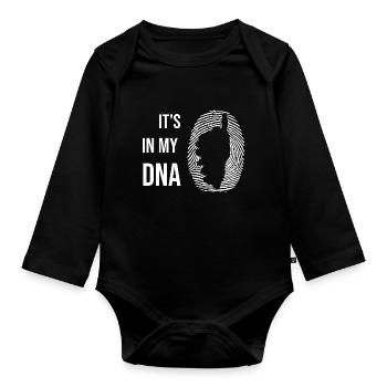 Korsika Urlaub Corsica Corse Idee - Baby Bio-Langarm-Body - Schwarz - Vorne