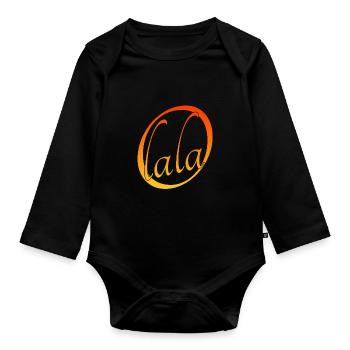 O - Baby Bio-Langarm-Body - Schwarz - Vorne