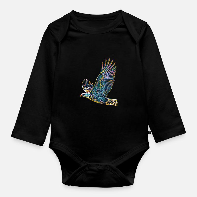 Aigle - Body Bébé bio manches longues - noir