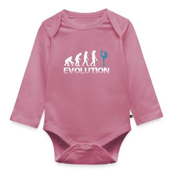Evolution Figure Skating Ice - Baby Bio-Langarm-Body - Mauve - Vorne