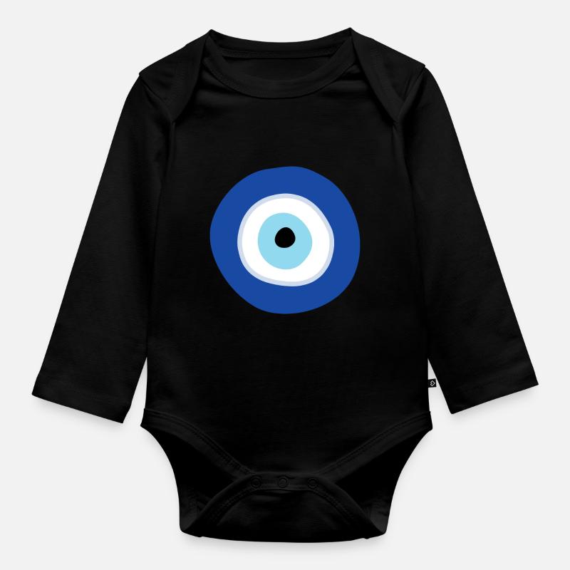 Nazar - Body Bébé bio manches longues - noir