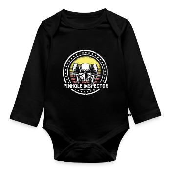 Car Painter for Car Painter for Car Detailer - Organic Longsleeve Baby Bodysuit - black - Front