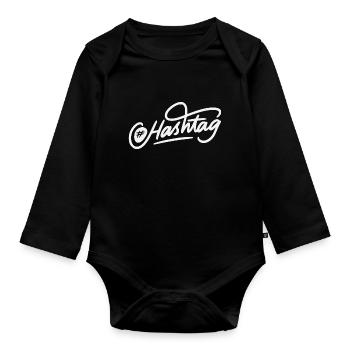 company logo 1721315232587 - Body Bébé bio manches longues - noir - Devant