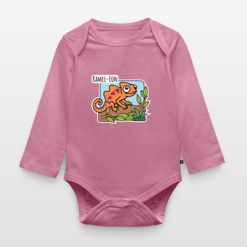 Ist ein Kamel-Eon ein Kamel oder ein Chameleon? Baby Bio-Langarm-Body