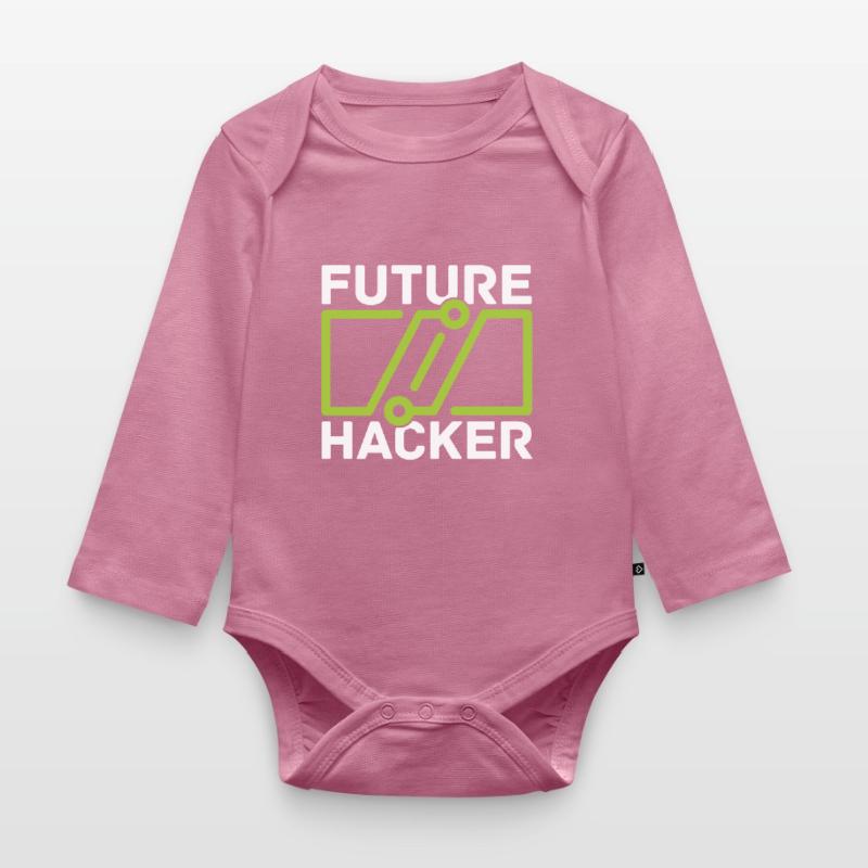 Programmierer Coder Software Entwickler Baby Bio-Langarm-Body
