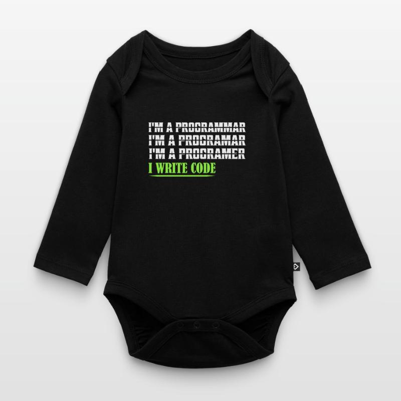 Je suis un programmar ........ J’écris du code logiciel de codage Body Bébé bio manches longues
