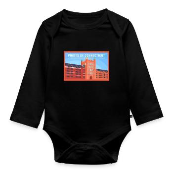 Connecticut Fil-Am Design pour Proud Pinoys - Body Bébé bio manches longues - noir - Devant
