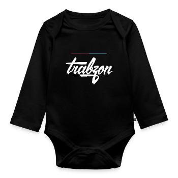 Trabzon 61 - Body Bébé bio manches longues - noir - Devant
