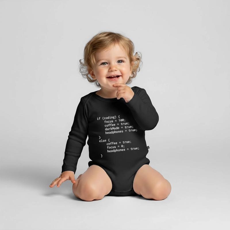 Baby Bio-Langarm-Body
