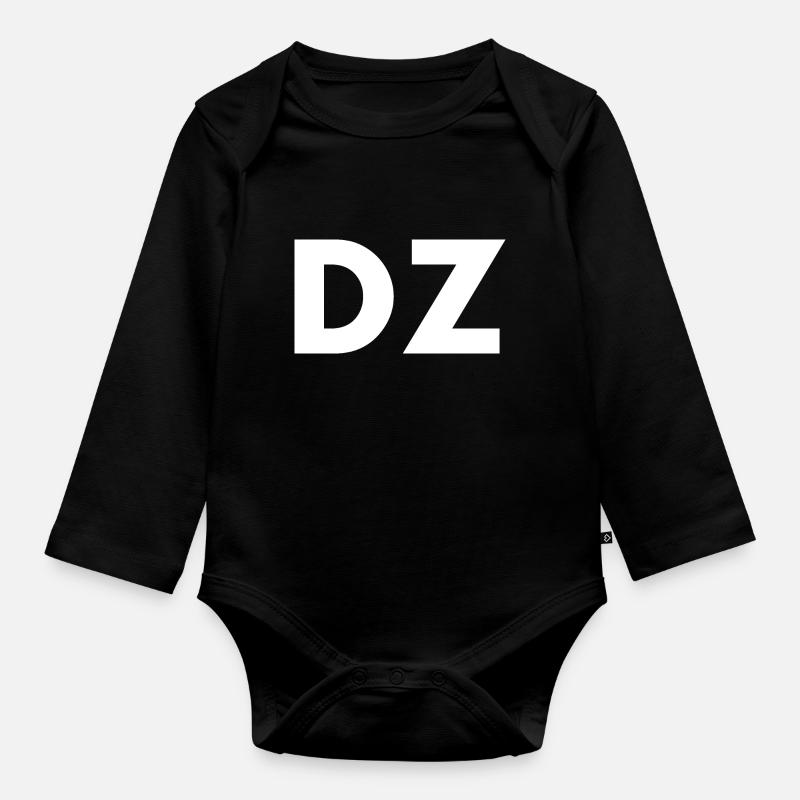 Dz - Body Bébé bio manches longues - noir