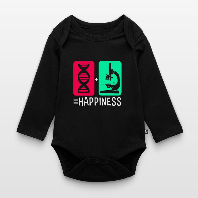 Structural formula molecule Organic Longsleeve Baby Bodysuit