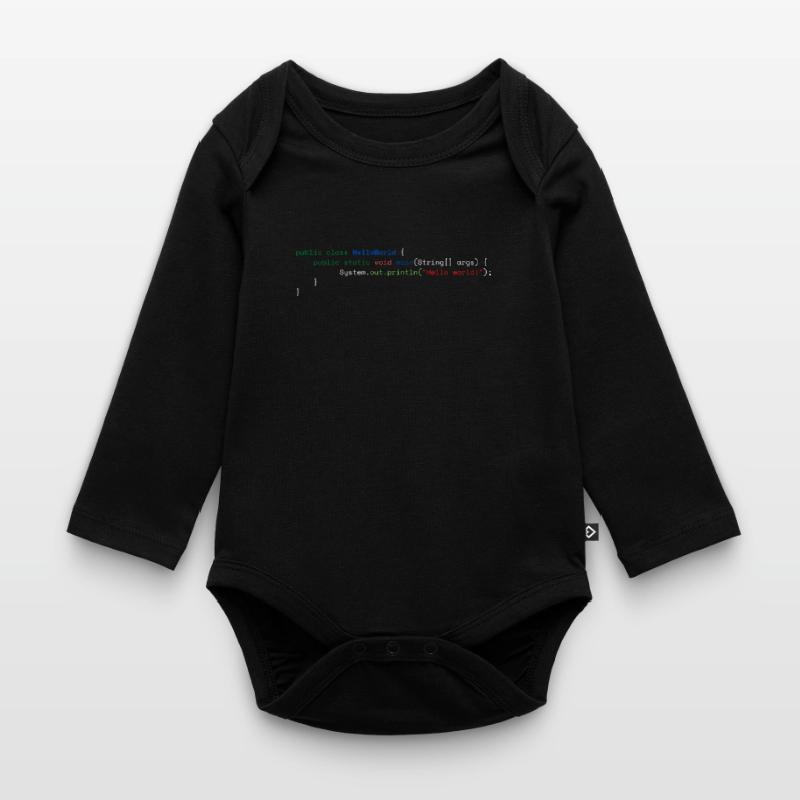 Java Hello World Baby Bio-Langarm-Body