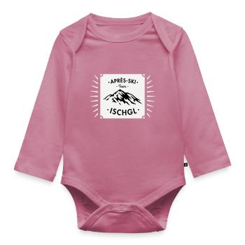 Après-Ski Ischgl - Body Bébé bio manches longues - mauve - Devant