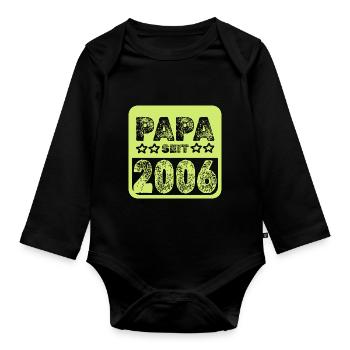 2006 2006 - Baby Bio-Langarm-Body - Schwarz - Vorne