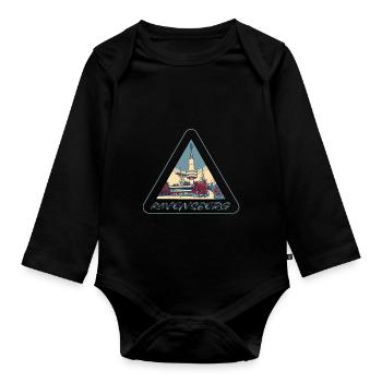 Südharz Merch - Ravensberg Bad Sachsa - Baby Bio-Langarm-Body - Schwarz - Vorne