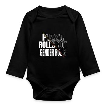 girl statement bans black lives women quote funny - Baby Bio-Langarm-Body - Schwarz - Vorne