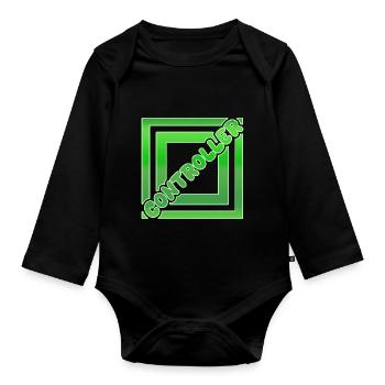 Controller - Baby Bio-Langarm-Body - Schwarz - Vorne