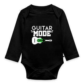Gitarre lernen Modus - Baby Bio-Langarm-Body - Schwarz - Vorne