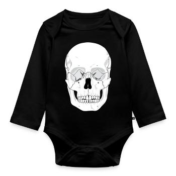 hallowee n754 - Baby Bio-Langarm-Body - Schwarz - Vorne