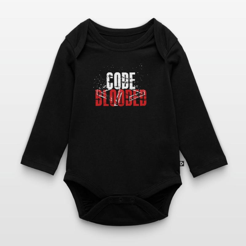 Programmation Déchiffrer Programmeur Ordinateur Body Bébé bio manches longues