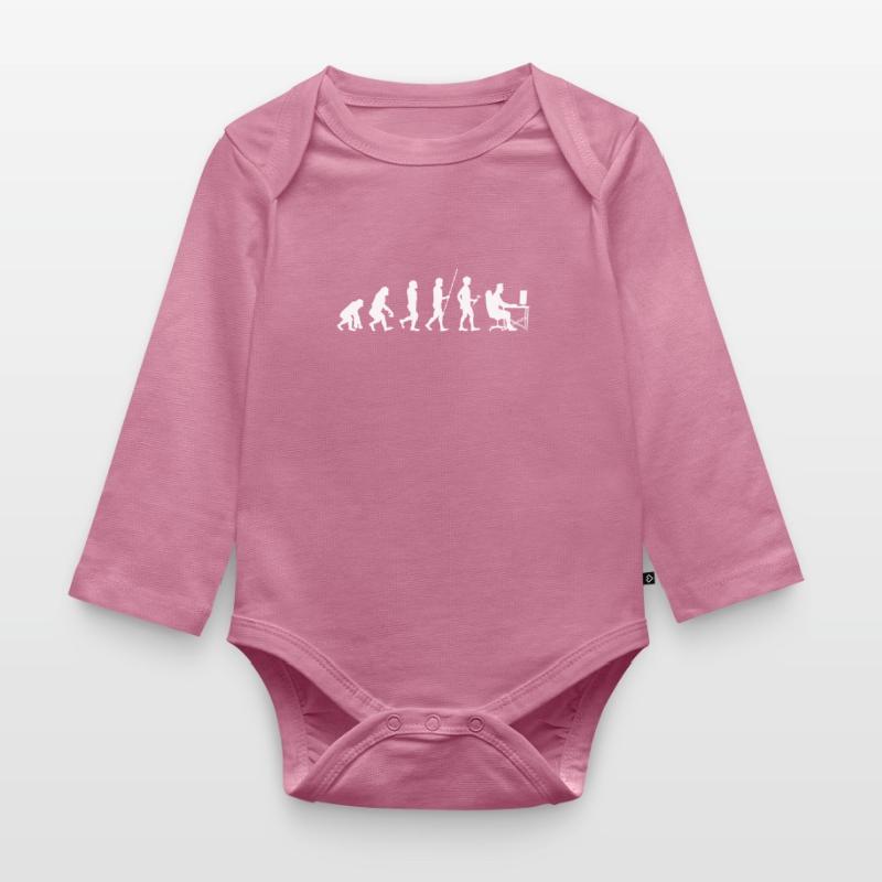 Programming Decipher Computer Technician Encoder Organic Longsleeve Baby Bodysuit
