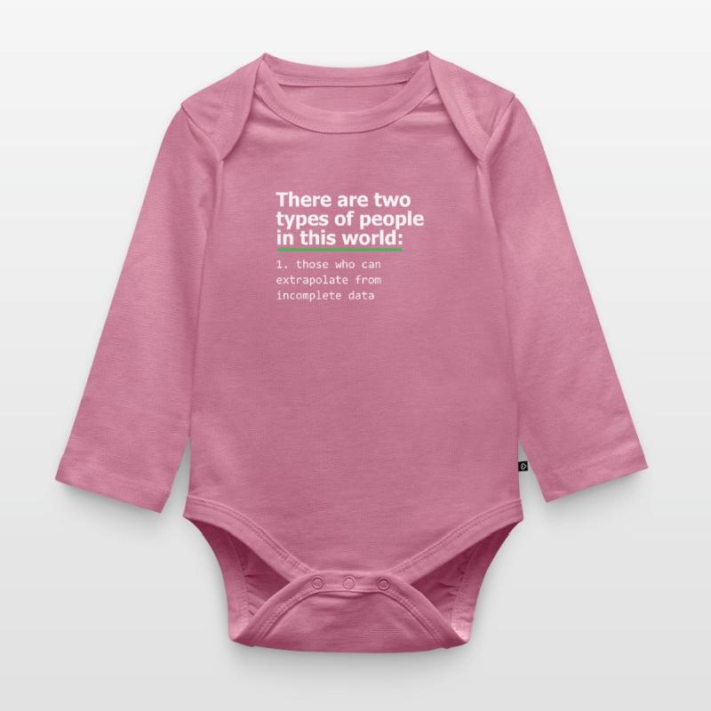 Programmierer Unvollständiger Datencodierer Computer PC Geschenk Baby Bio-Langarm-Body