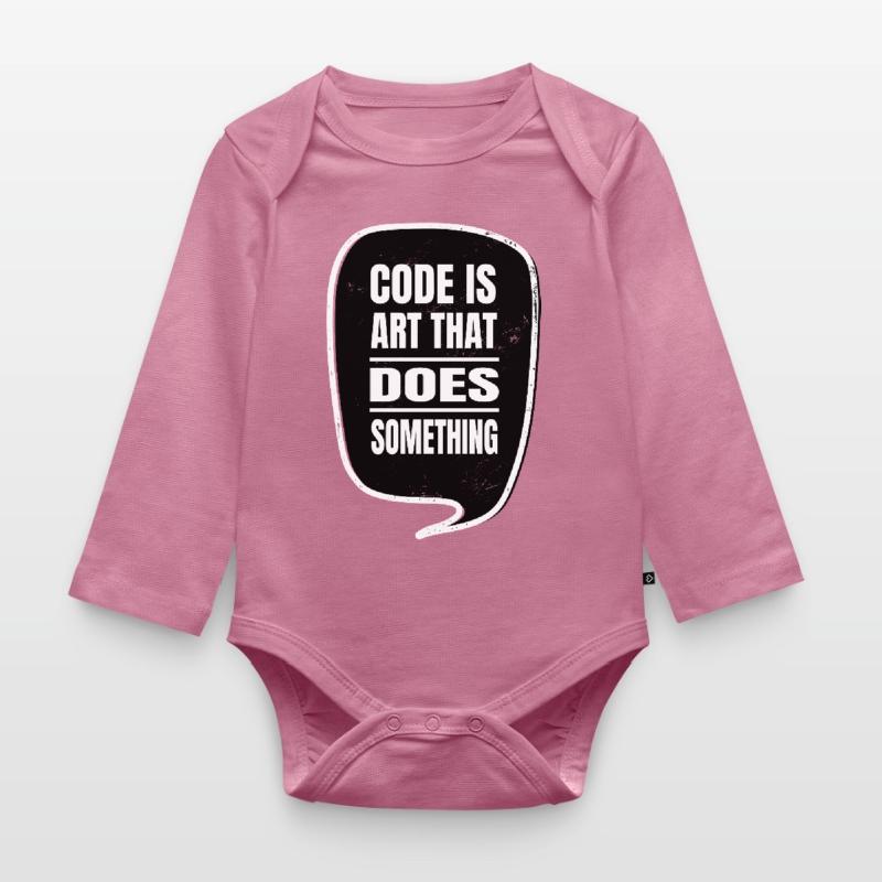 Informatique C Sharp Programmation Fun Blagues Cadeau Body Bébé bio manches longues