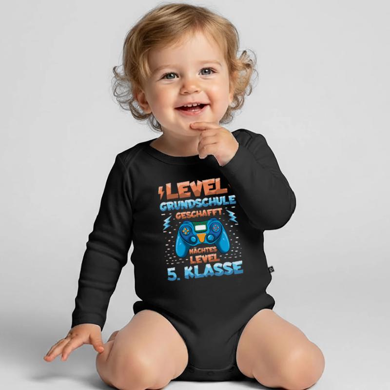 Level Elementary School Cleared Next Level 5. Organic Longsleeve Baby Bodysuit