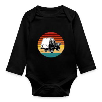 Multicar M25 Multicar New Multricar Trucks - Organic Longsleeve Baby Bodysuit - black - Front
