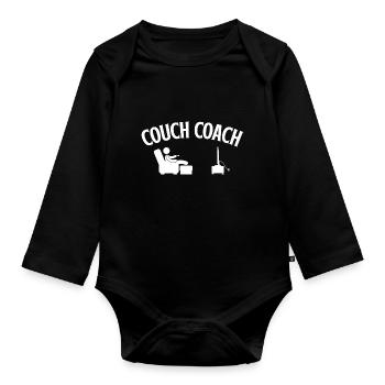 Coach Character Builder Attitude - Baby Bio-Langarm-Body - Schwarz - Vorne