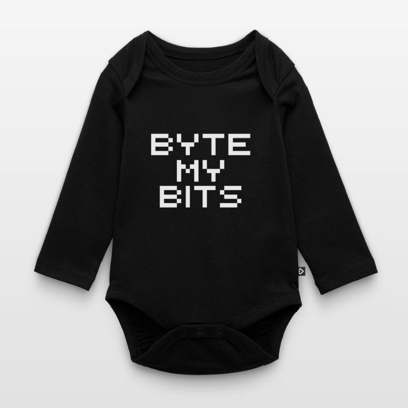 Programmierer Coder Software Entwickler Baby Bio-Langarm-Body